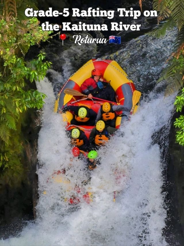 🇳🇿 Grade-5 Rafting Trip on the Kaituna River