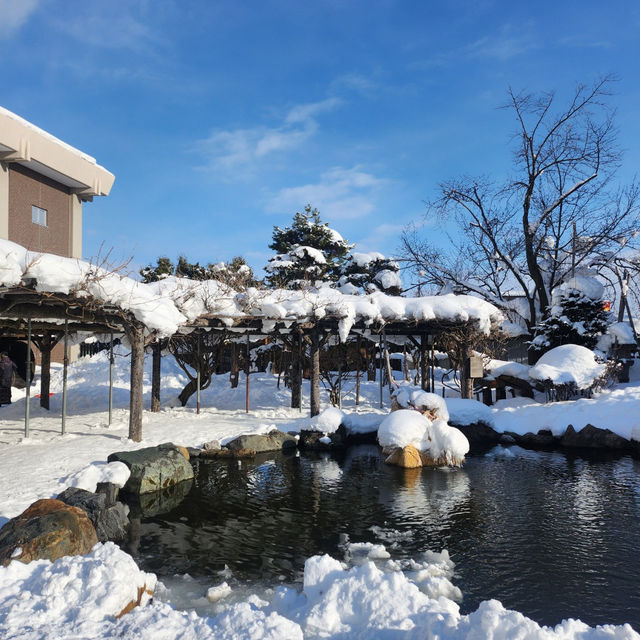 눈내리는 풍경이 아름다웠던 삿포로 치토세쓰루 뮤지엄