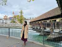Tranquil Beauty: Exploring Thun in the Gentle Drizzle