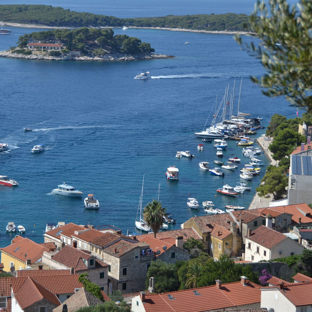 🇭🇷/フヴァルの絶景！