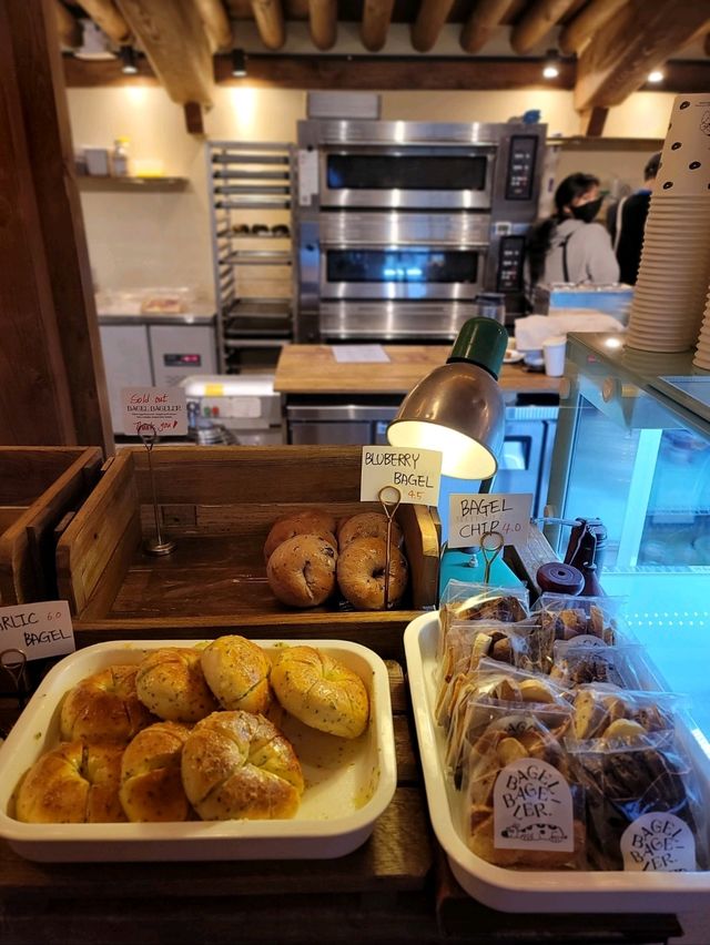일몰부터 야경까지 다 예쁜 경주 베이글카페☕️