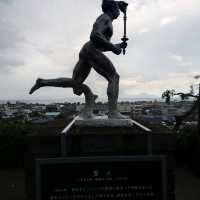 迫力ある彫刻の数々「西望記念館」
