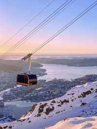 Bergen’s Sunset Symphony: A Magical End to the Day