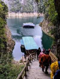 貴州銅仁大峽谷，乘船漂流感受壯闊的山河秀麗