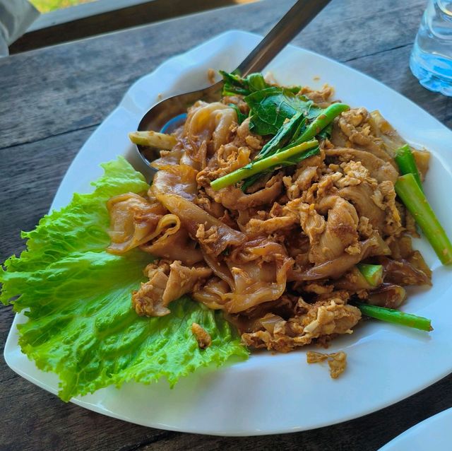 Authentic Thai food in a Rice Field🌾