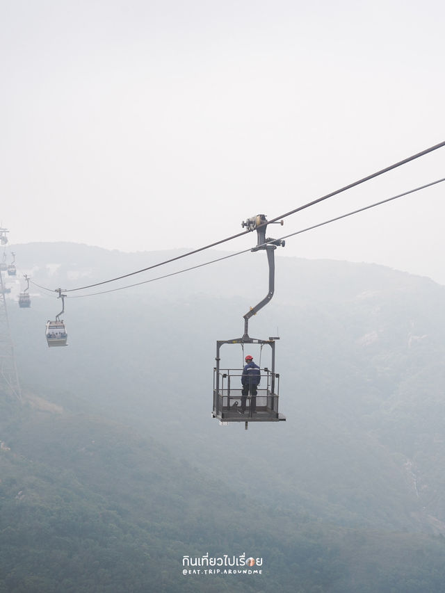 🚡 ดูวิวเกาะฮ่องกงบนกระเช้านองปิง
