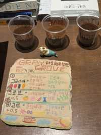 ☕️원두가 다양해서 좋았어요