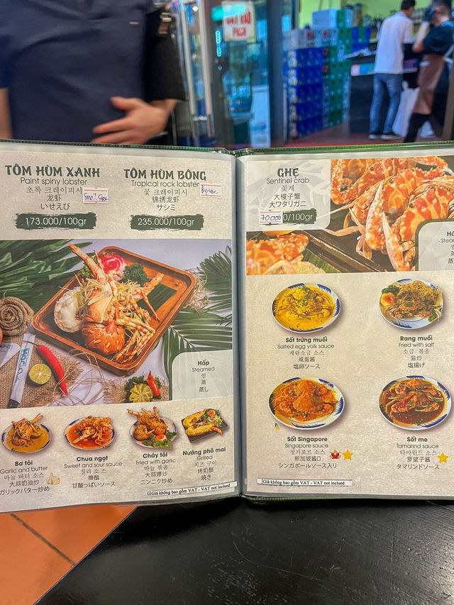 【ベトナム／ダナン】大人気！予約必須の新鮮海鮮料理