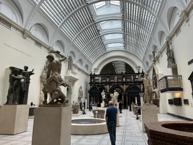 英國維多利亞與亞伯特博物館之旅
