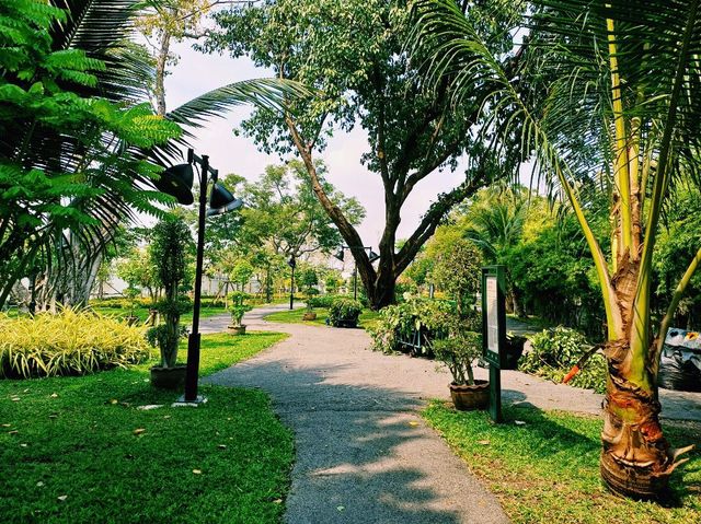 泰國曼谷市中心著名地標景點：Mahakan Fort Park，適合拍照打卡親子遊
