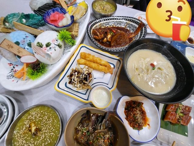 겨울 귀국 먹투어