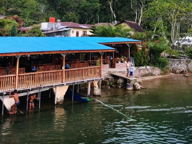 Fresh Seafood at Lake Toba