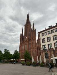 A worth visiting neo-gothic Church in Wiesbaden, Germany 