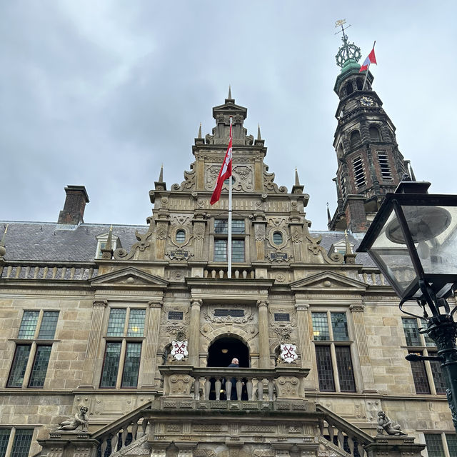 Iconic landmark in Leiden