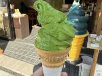 Uji เมืองแห่ง matcha และวัดในเหรียญ100เยน