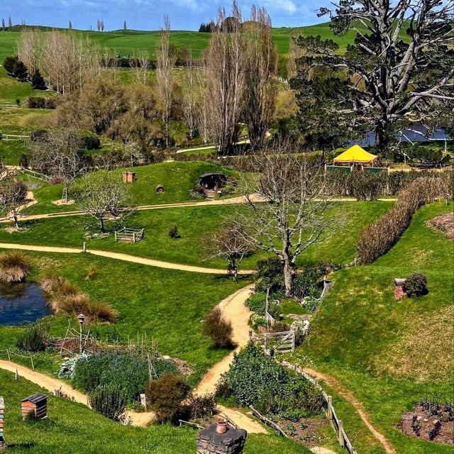 紐西蘭北島必訪，參觀哈比人的電影小屋 Hobbiton Movie Set Tours