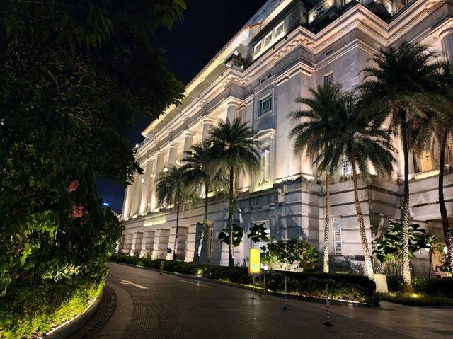 [🇸🇬シンガポール] 夜のシンガポールの街を歩く