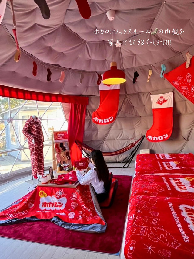 期間限定！ホカロンソックスルーム🧦のお部屋紹介🚪