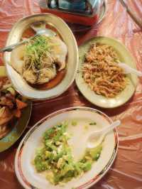 【陽明山美食推薦杉木林🌿】口味清爽地瓜湯、米粉湯喝到飽