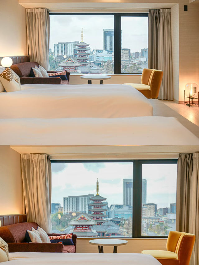 東京｜🏨星野集團新開！淺草絕美晴空塔景飯店