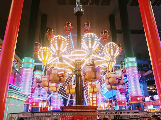 🎠 Neon Nights & Whirlwind Lights 🌈🎡