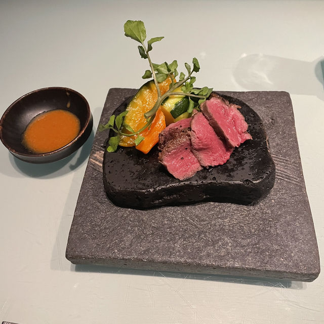 【汐留🇯🇵】高級感あるダイニング‎🤍ダイナミックキッチン＆バー 響