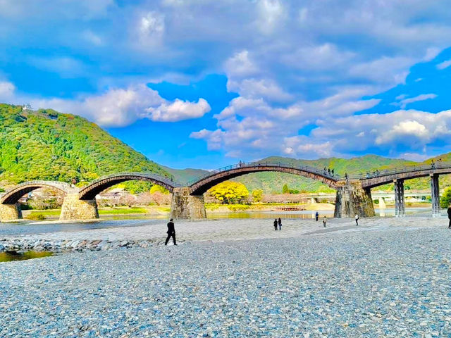 🇯🇵【山口】写真映えスポット！観光名所！錦帯橋(^^)