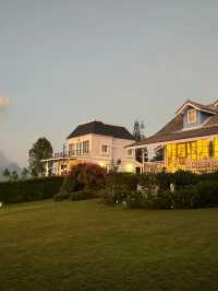 City sights by day, cottage coziness by 