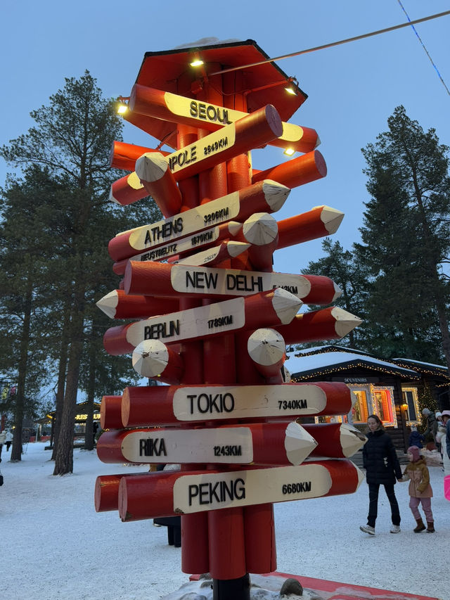 【フィンランド🇫🇮】サンタクロースに会える？！サンタクロースヴィレッジ🎅🏼