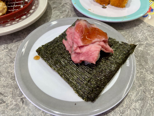元氣壽司✨🍣  體驗迴轉壽司火車🚞🥰