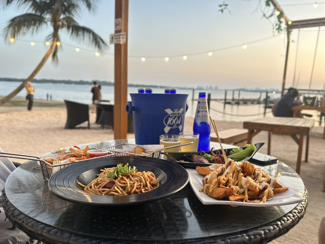 Marina Beach 🏝️ @Malaysia Johor Bahru.