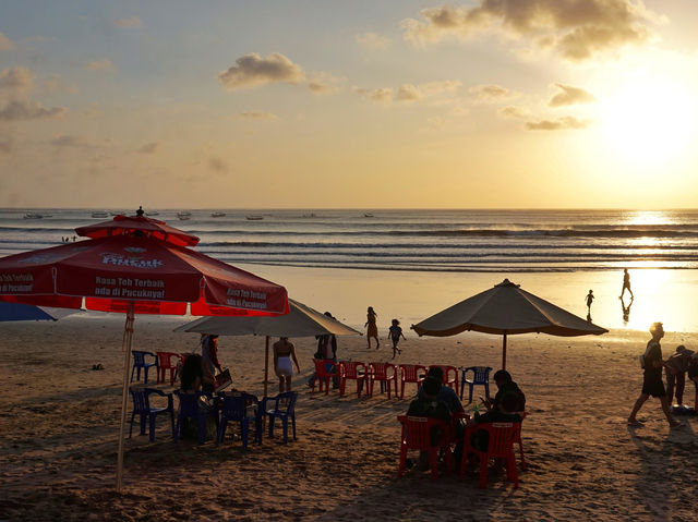 Sundown Stories: Kuta Beach in Golden Mode