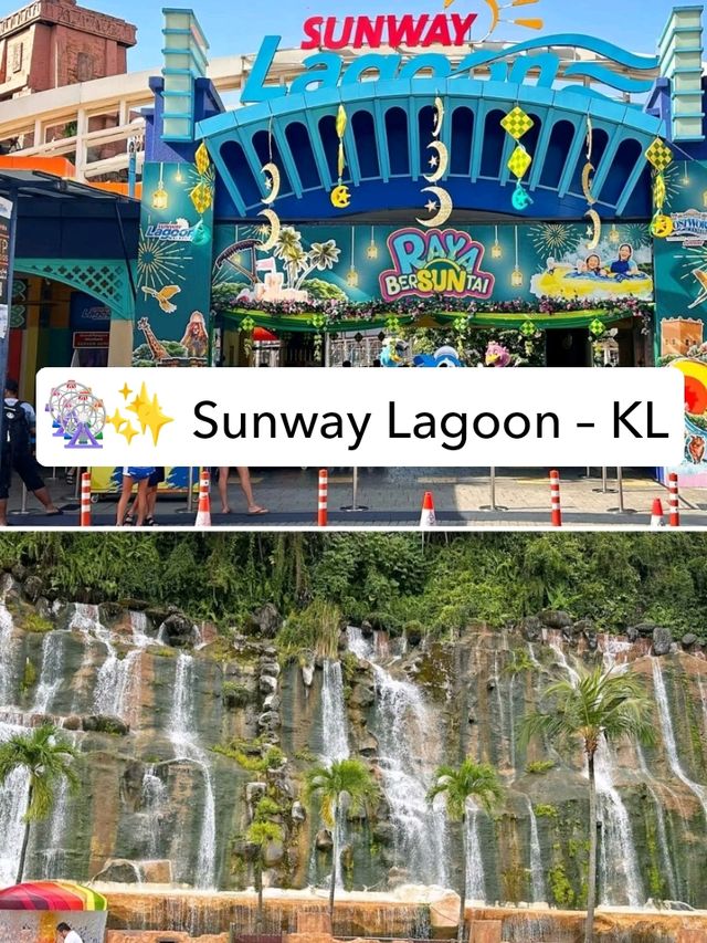 🎡✨ Sunway Lagoon – KL’s Ultimate Splash & Thrill Destination! 🌊🐯🎠