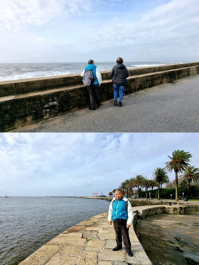🇵🇹 Walk along the Atlantic Coastline 📍Foz Promenade