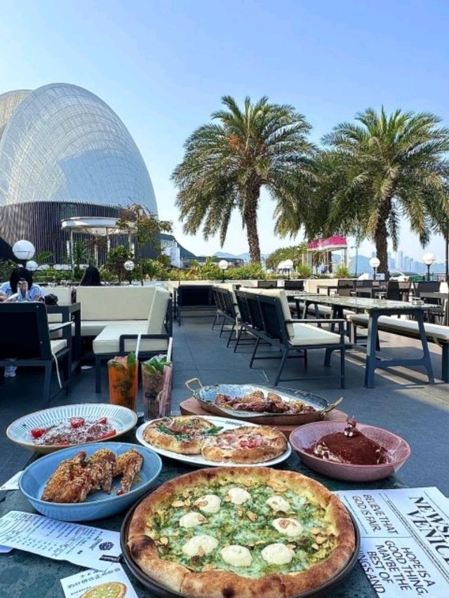 珠海必去日月貝🍝海景bistro 📷🥘