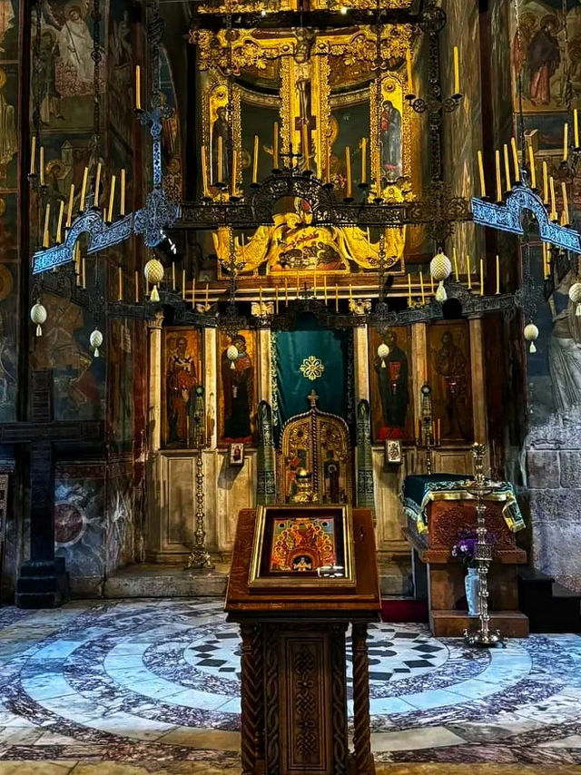 A Peaceful Morning at Visoki Dečani Monastery, Kosovo