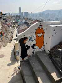 Ihwa-dong Mural Village: Seoul’s Stairway to Art