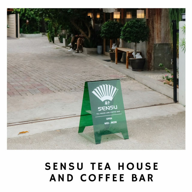 🍵🪭 Sensu Tea House and Coffee Bar