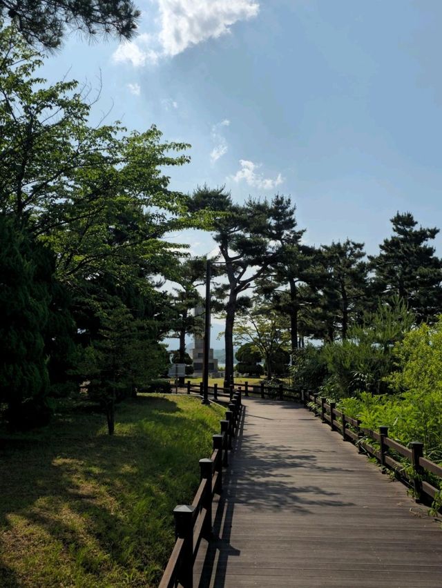 국내여행 속초의 거대호수 영랑호와 산책길
