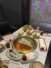 Hotpot for dinner in Penang