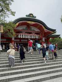 📍 走進神秘的紅色隧道——大阪的稻荷神社千本鳥居體驗記