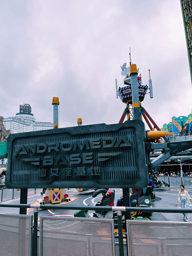 Train Like a Space Warrior at Andromeda Base!