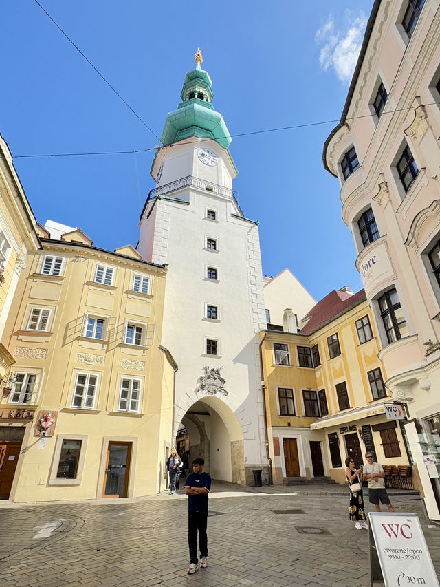 THIS MEDIEVAL TOWER HIDES ONE OF BRATISLAVA’S BEST VIEWS! THIS MEDIEVAL TOWER HIDES ONE OF BRATISLAVA’S BEST VIEWS!