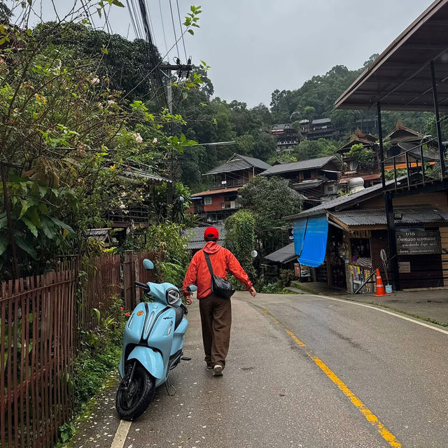 แม่กำปองในวันที่ฝนตก ชุ่มฉ่ำหัวใจสุดๆ 🌧️🍃