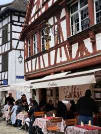 Beautiful city at the border between Germany and France