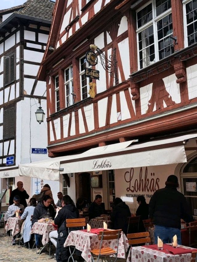 Beautiful city at the border between Germany and France