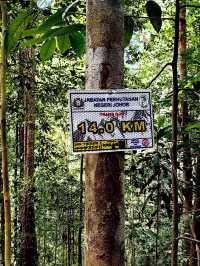 「柔佛隱藏版打卡山丘。」