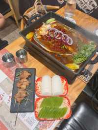 有辣有唔辣嘅烤魚