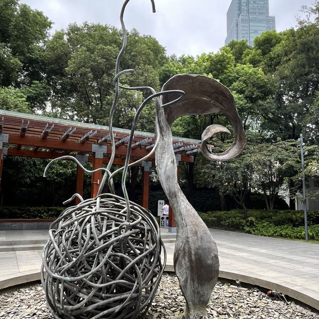 🎨 Jing’an Sculpture Park — Where Art Meets Urban Green