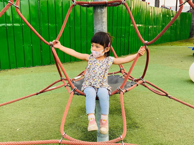 屏東縣民公園 好玩免費景點 遛小孩Fun到沒電